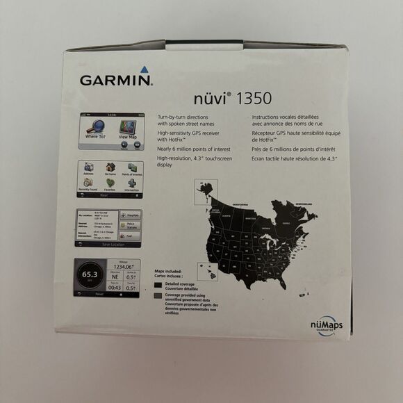 Garmin Nuvi 1350 GPS Bundle With Car Charger USB Car Mount Manuals Bundle *Video - Picture 4 of 12